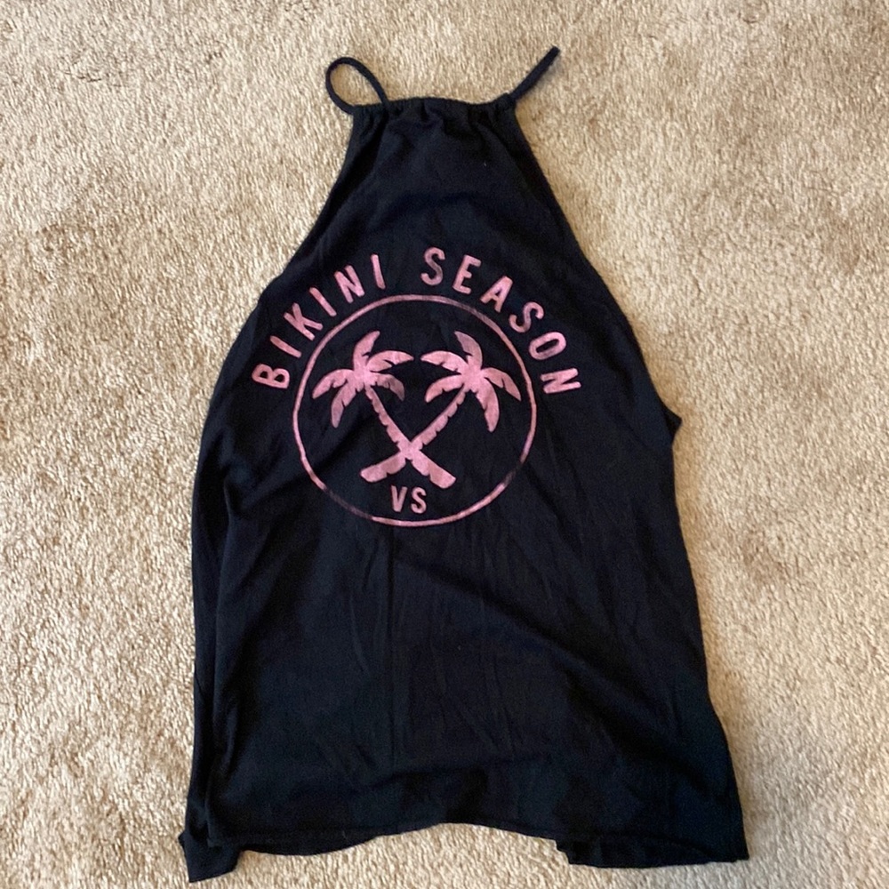 Victoria Secret Halter Open Back top